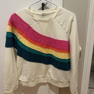 Marine Layer Women's Colorful Stripe Sweater